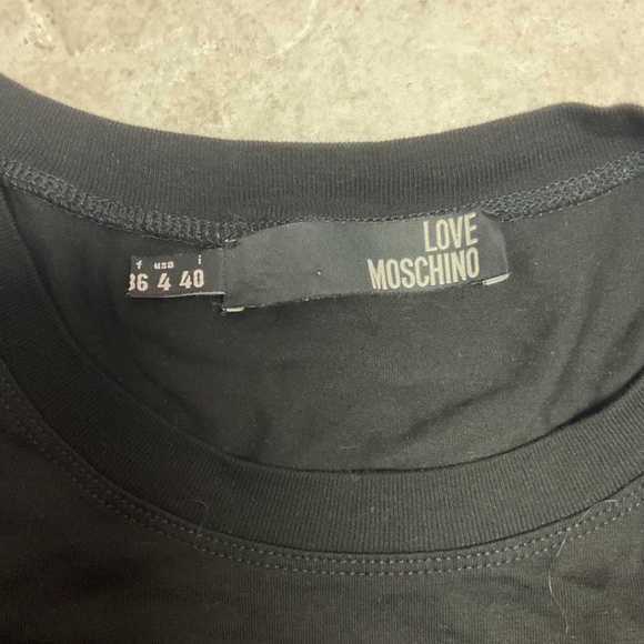 Moschino long sleeve graphic tee - Picture 5 of 6